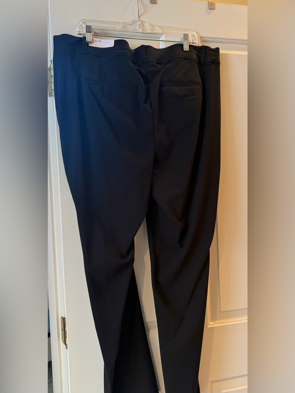 NWT Lane Bryant Black Dress Pants “The Allie” Sz 18R Smoke Free Home - Picture 7 of 8